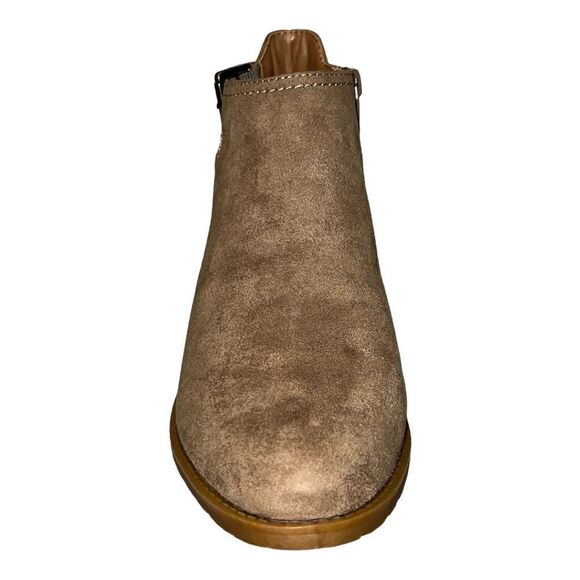 Style & Co Womens Mabel Cutout Booties Taupe Brown Microsuede 7M New - Picture 4 of 8